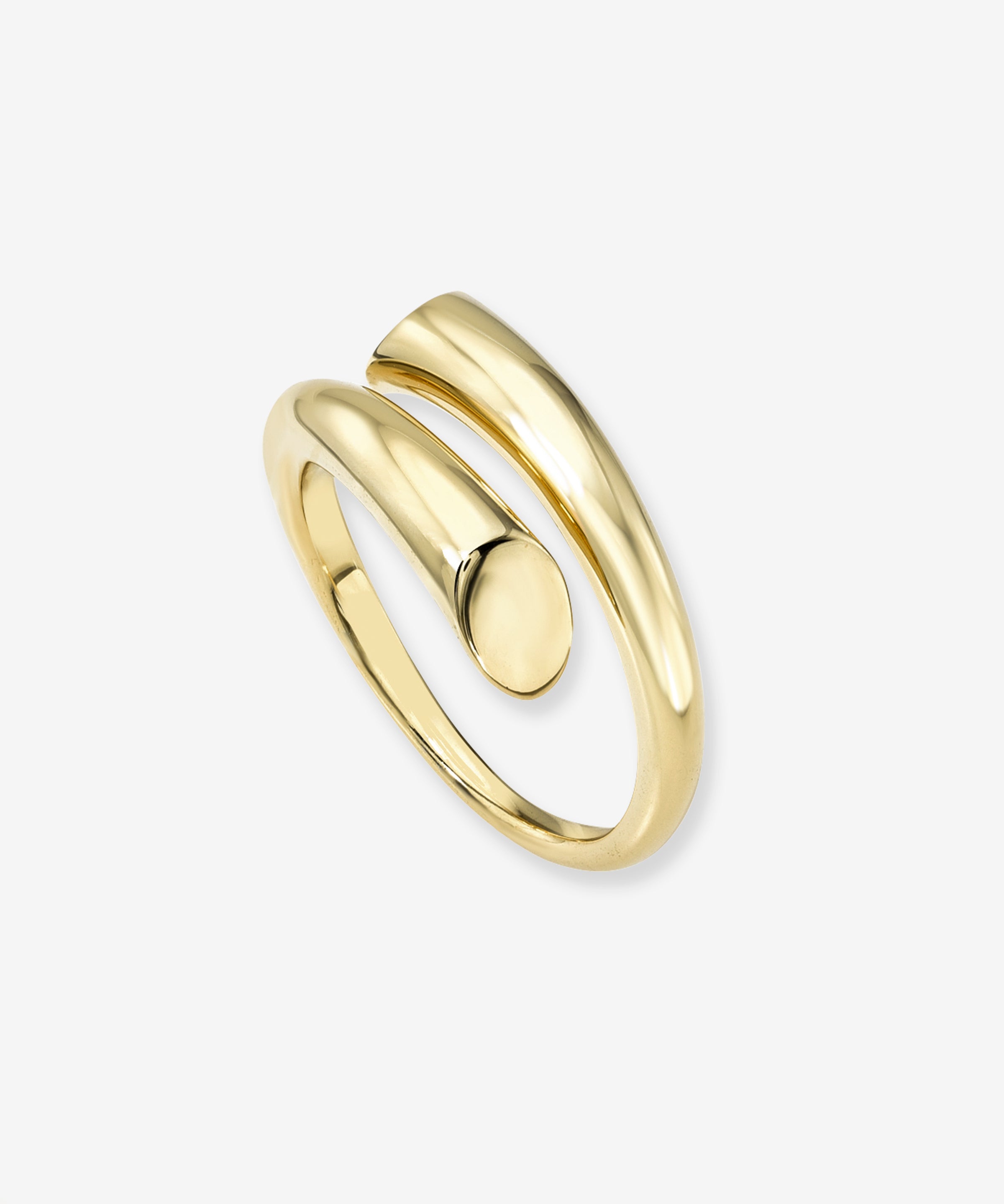 Wrap Ring Vermeil Zoe Lev Jewelry