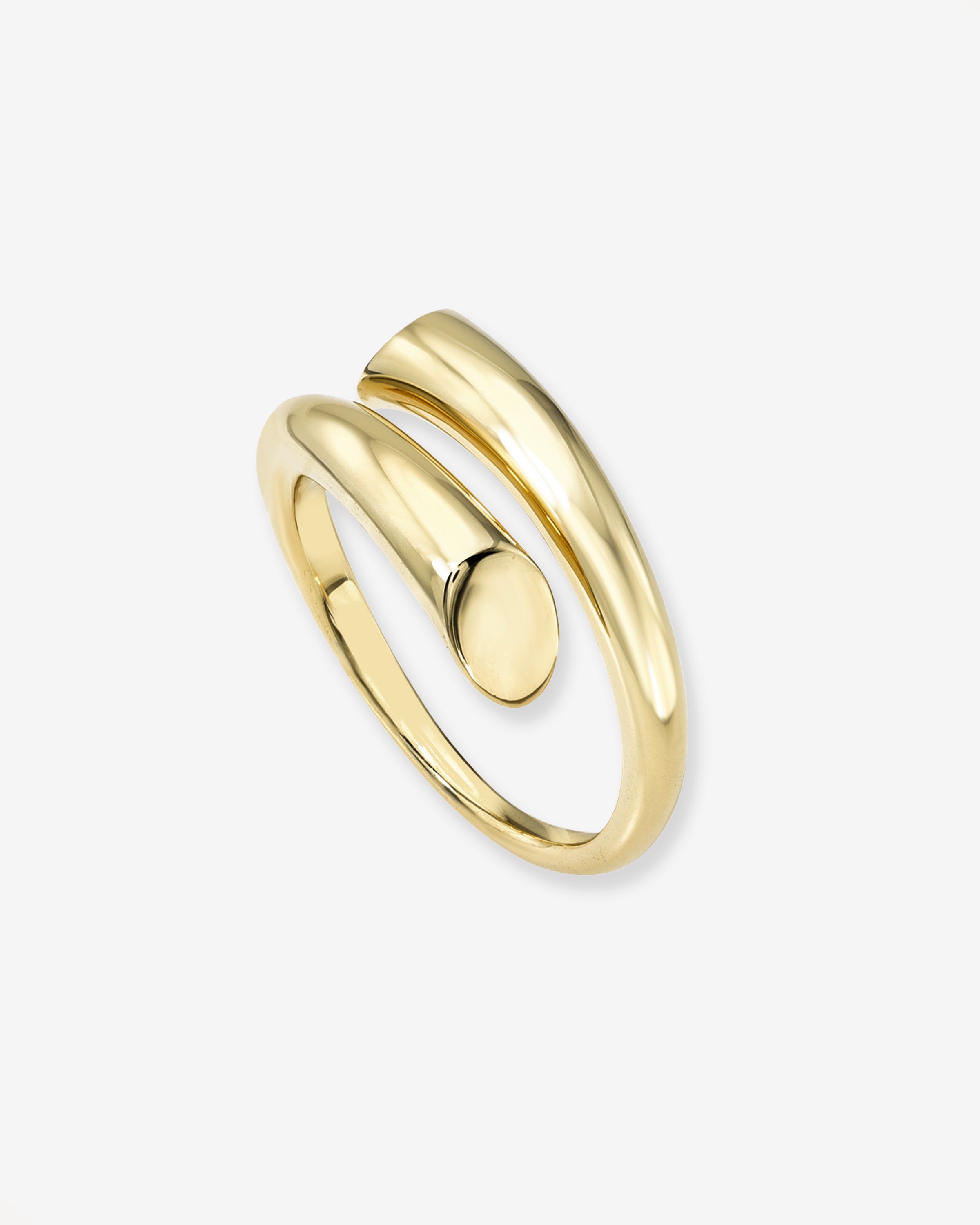 Wrap Ring Vermeil Zoe Lev Jewelry