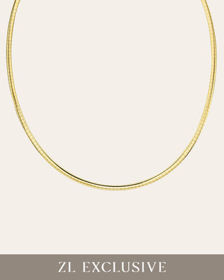 14K Gold Collar Necklace