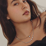 14k Gold Fluted East-West Collar