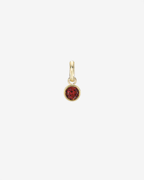 Bezel Birthstone Pendant Personalized Zoe Lev Jewelry
