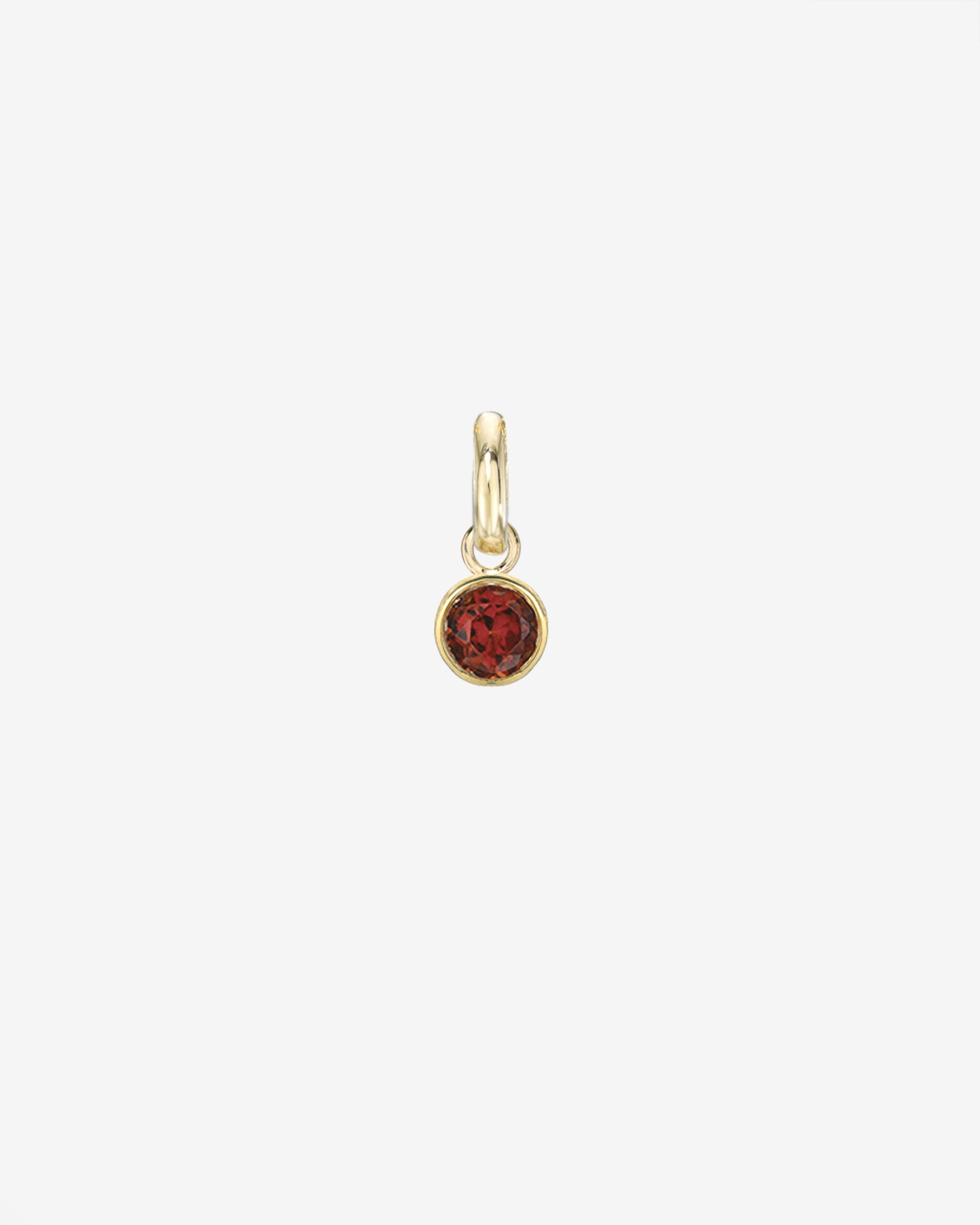 Bezel Birthstone Pendant Personalized Zoe Lev Jewelry