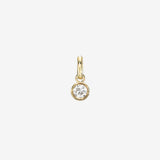 Bezel Diamond Pendant