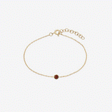 Birthstone Bezel Bracelet Personalized Zoe Lev Jewelry