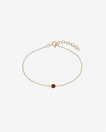 Birthstone Bezel Bracelet Personalized Zoe Lev Jewelry