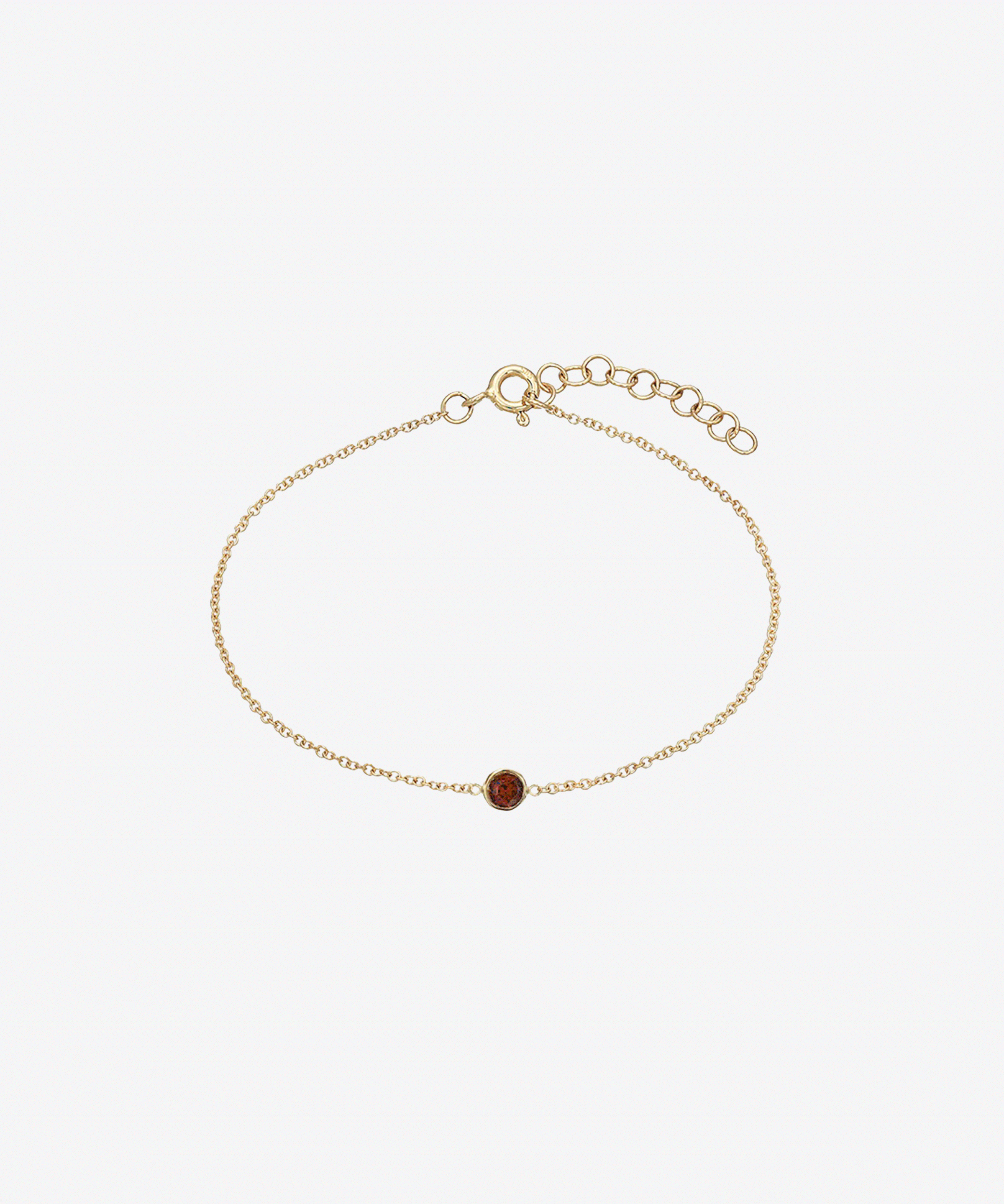Birthstone Bezel Bracelet Personalized Zoe Lev Jewelry