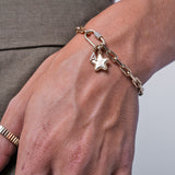 14k Gold Charm Enhancer Chain Bracelet Personalized Zoe Lev Jewelry