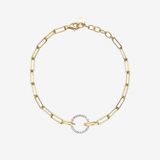 14k Gold Charm Enhancer Chain Bracelet Personalized Zoe Lev Jewelry