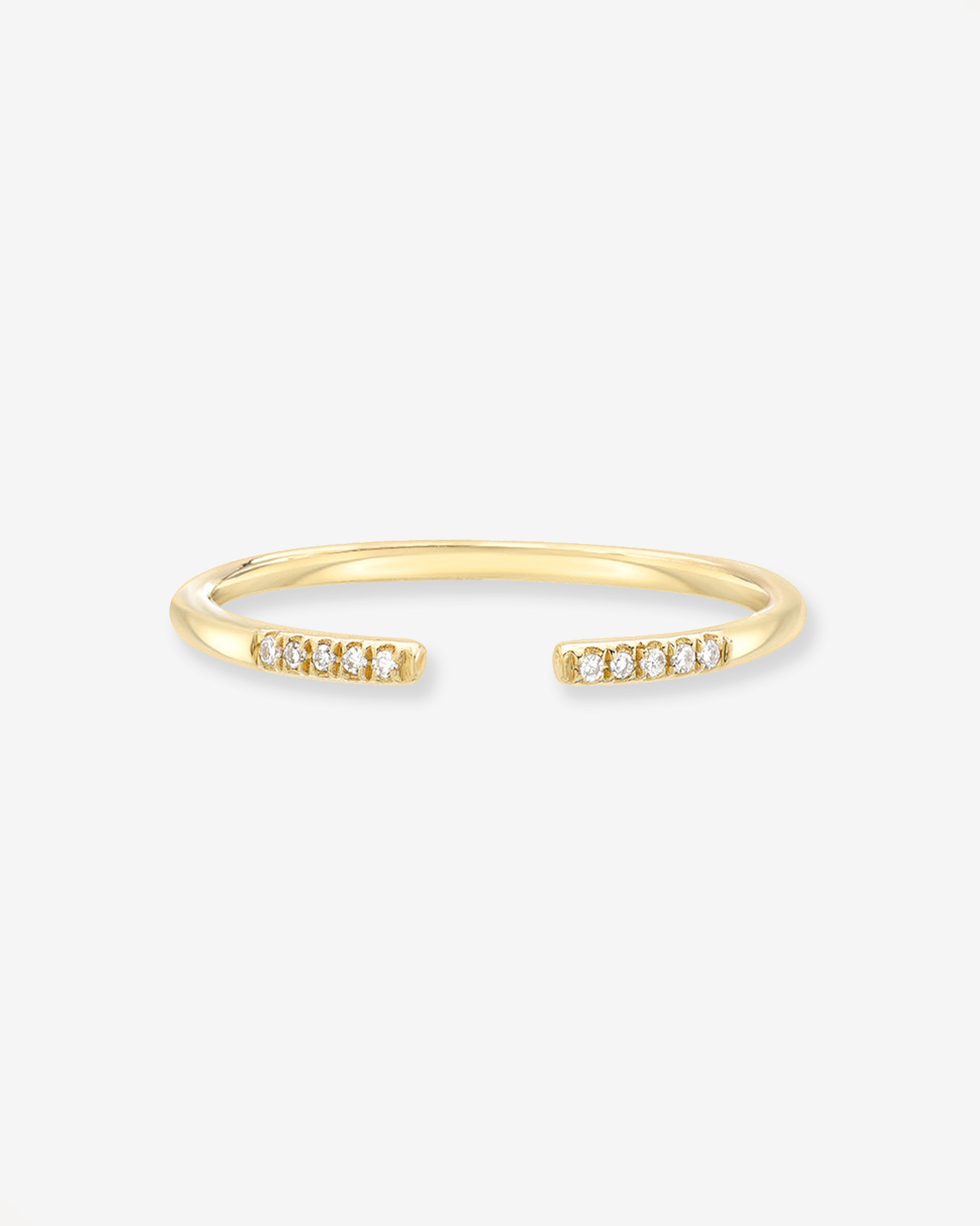 Diamond Claw Ring Zoe Lev Jewelry