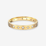 Diamond Starburst Ring Zoe Lev Jewelry