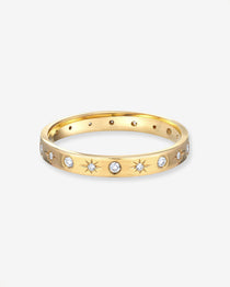 Diamond Starburst Ring Zoe Lev Jewelry