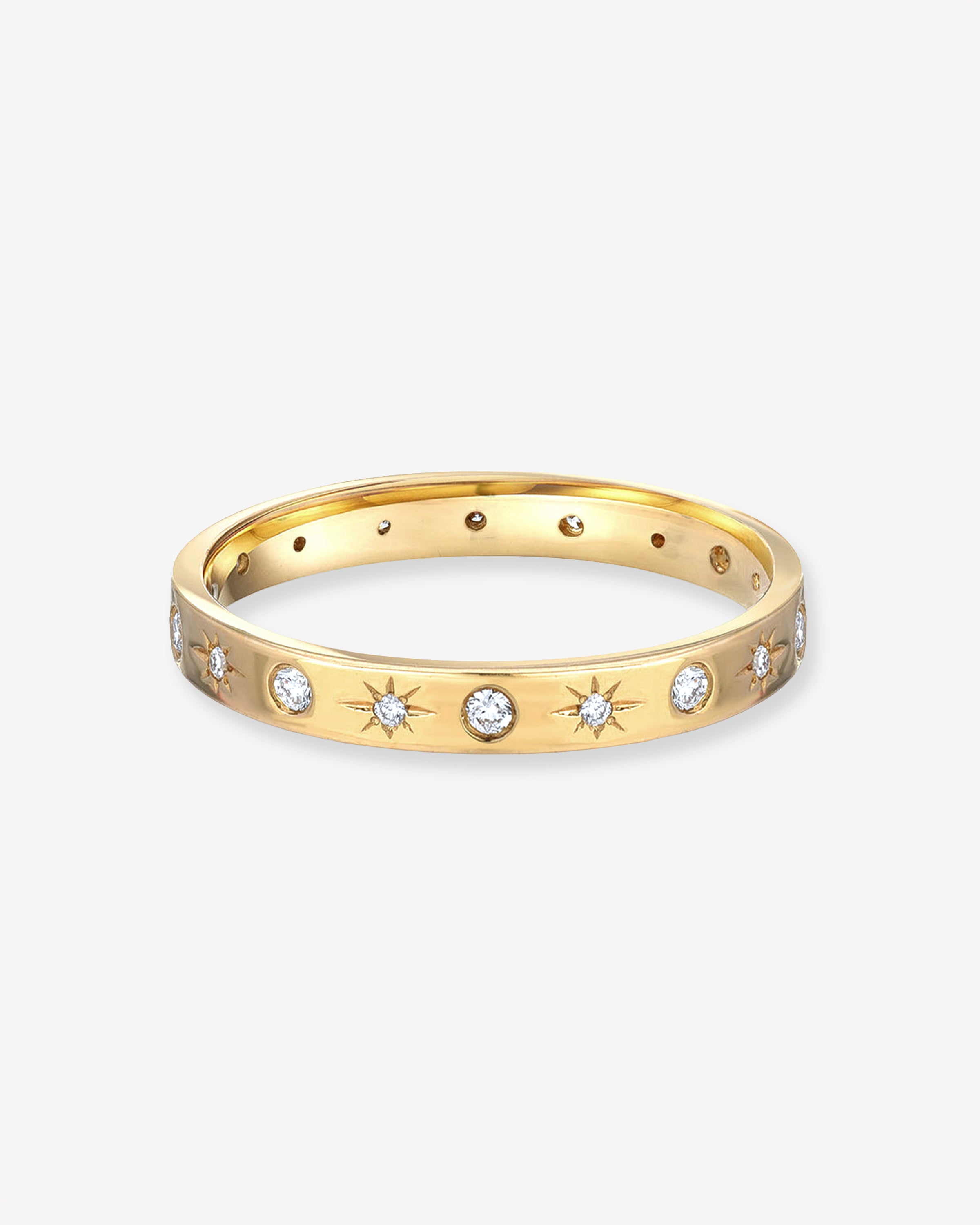 Diamond Starburst Ring Zoe Lev Jewelry