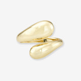 Dome Wrap Ring Vermeil Zoe Lev Jewelry