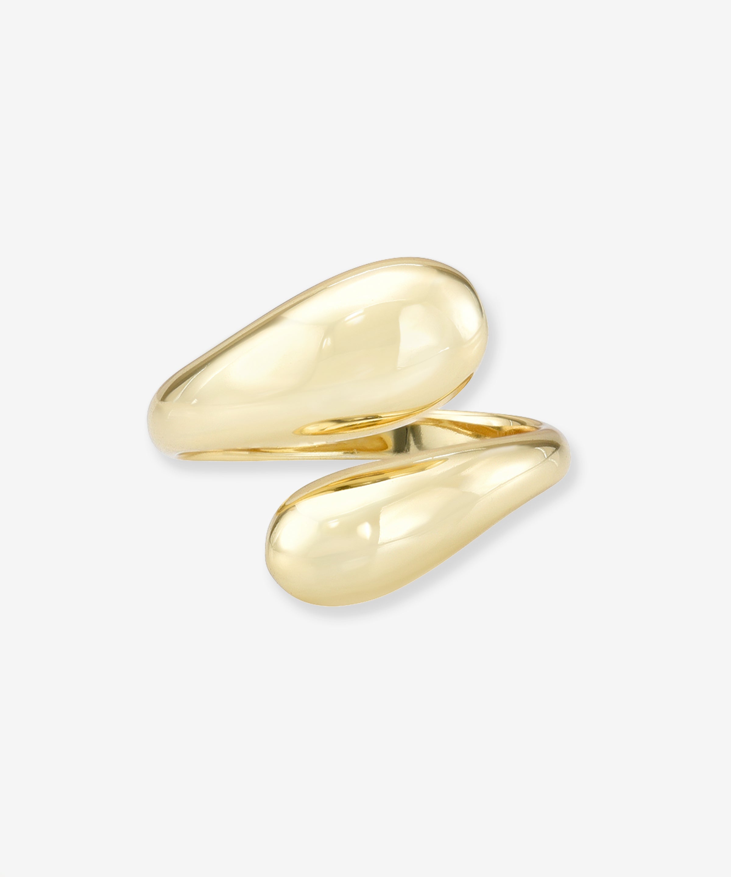 Dome Wrap Ring Vermeil Zoe Lev Jewelry
