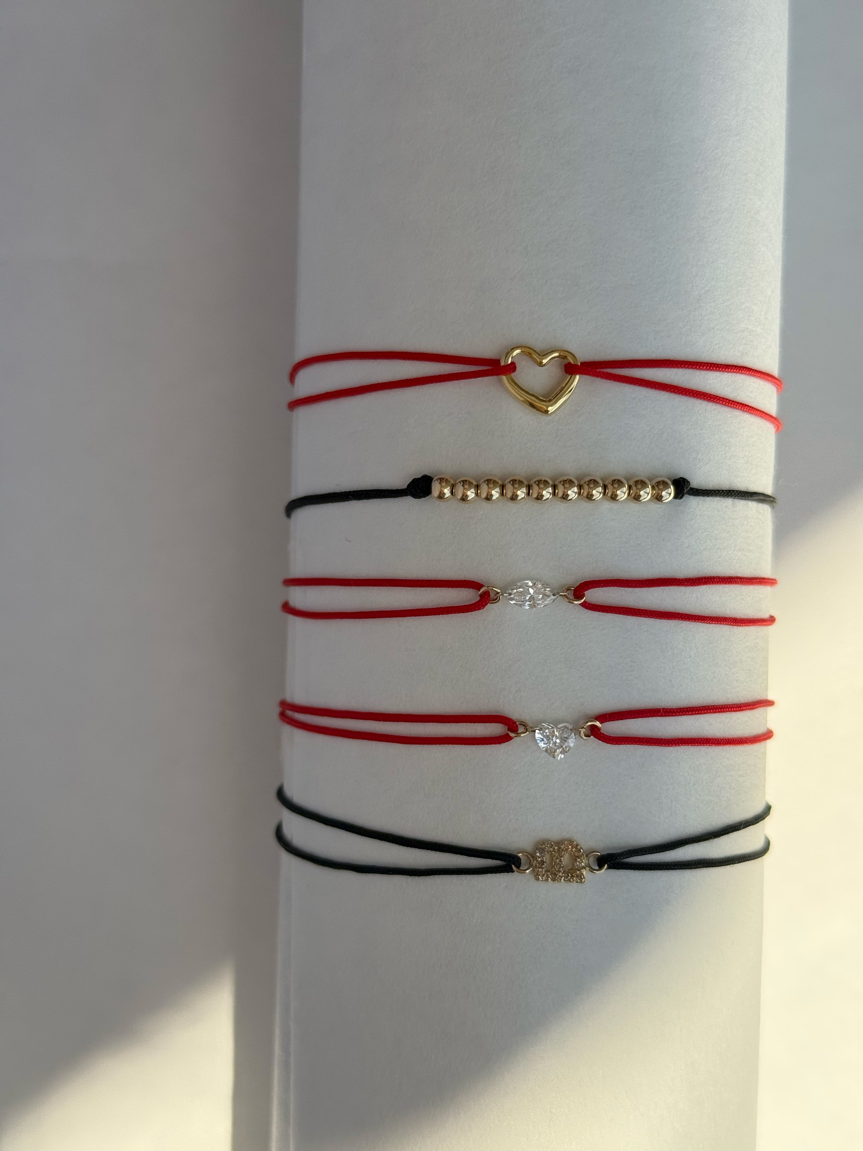 14k Floating Lab Diamond Fortune Bracelet Fortune Zoe Lev Jewelry