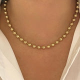 14K Gold Heavyweight Ball Chain Chains Zoe Lev Jewelry