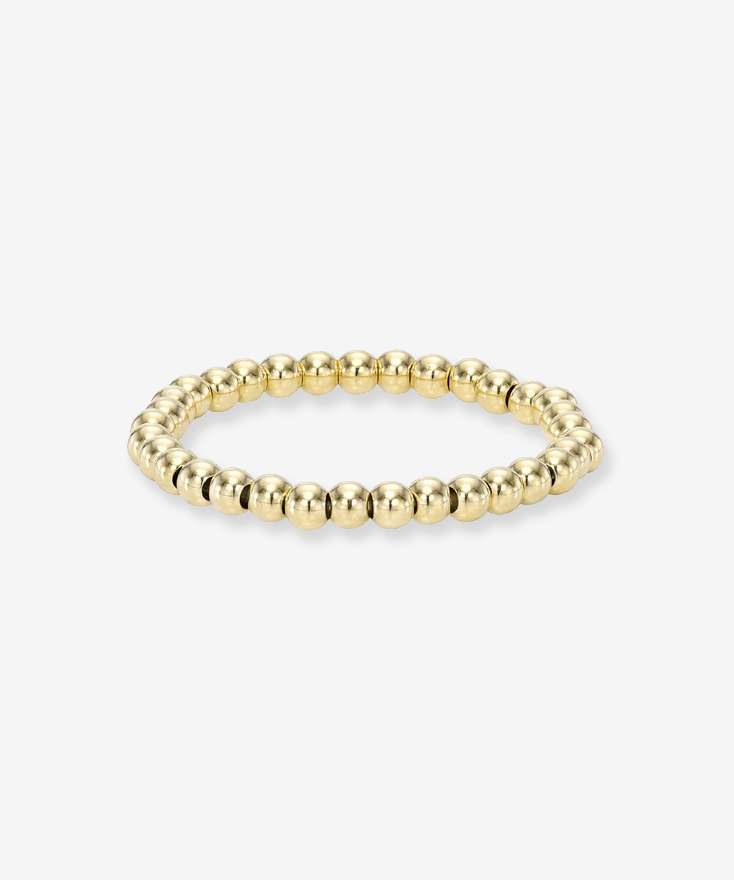 14k Gold 2mm Bead Ring Zoe Lev Jewelry
