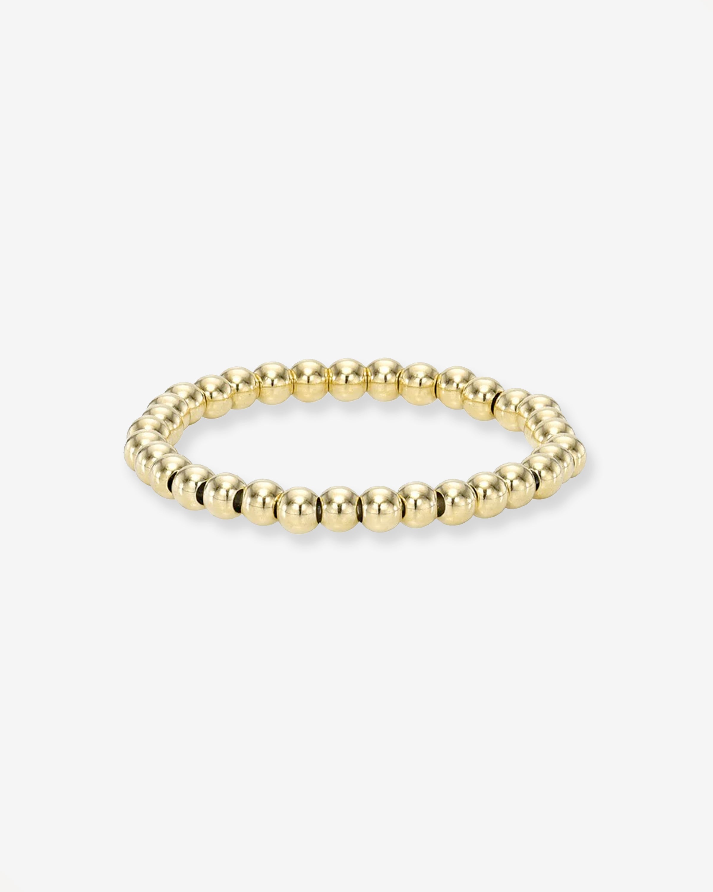 14k Gold 2mm Bead Ring Zoe Lev Jewelry