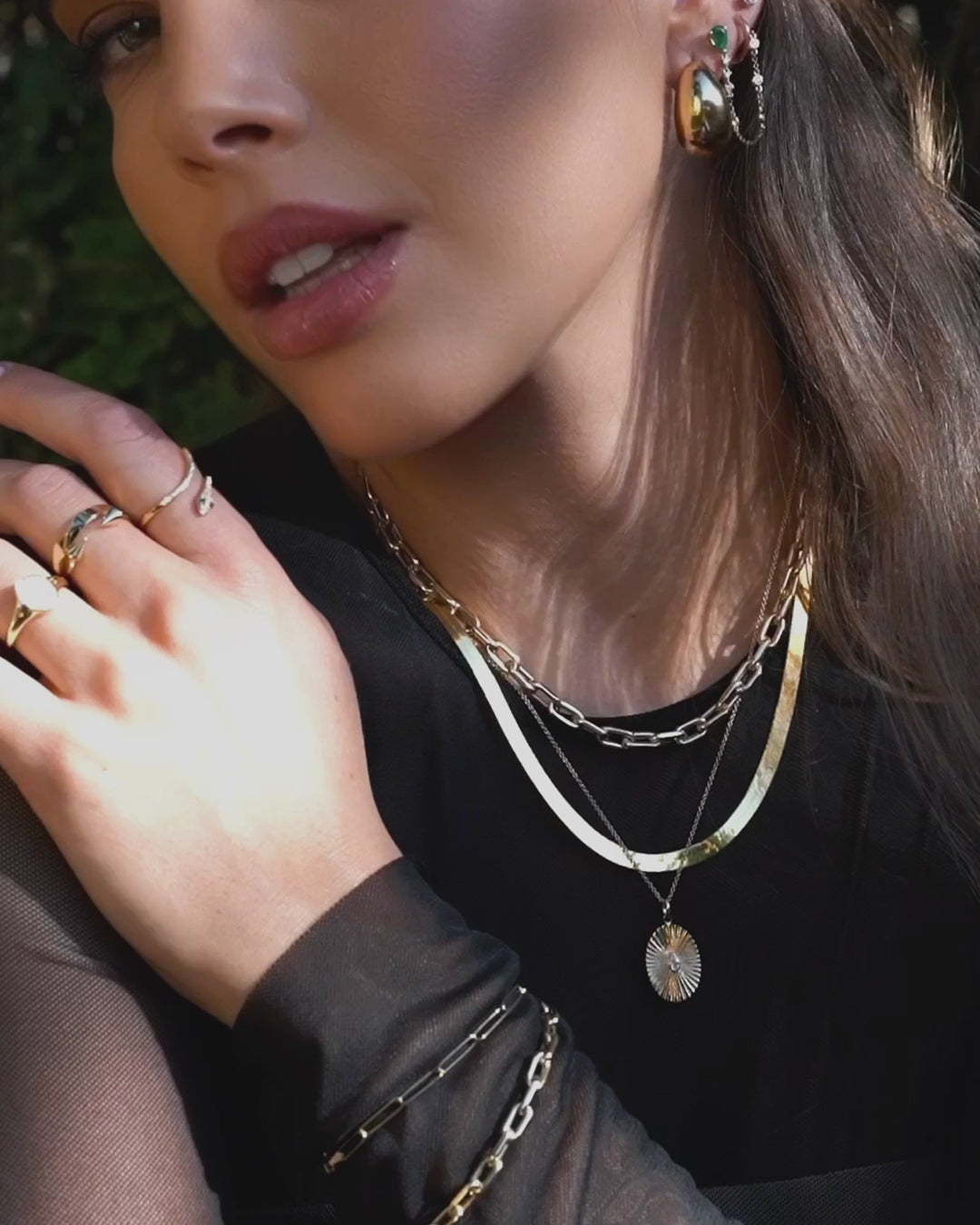 アクセサリー OX JEWELRy Chain Necklace OX JEWELRy Chain Necklace | MB -there is a reas