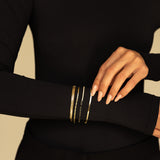 14k Split Lab Diamond Tennis Open Link Bracelet Tennis Zoe Lev Jewelry