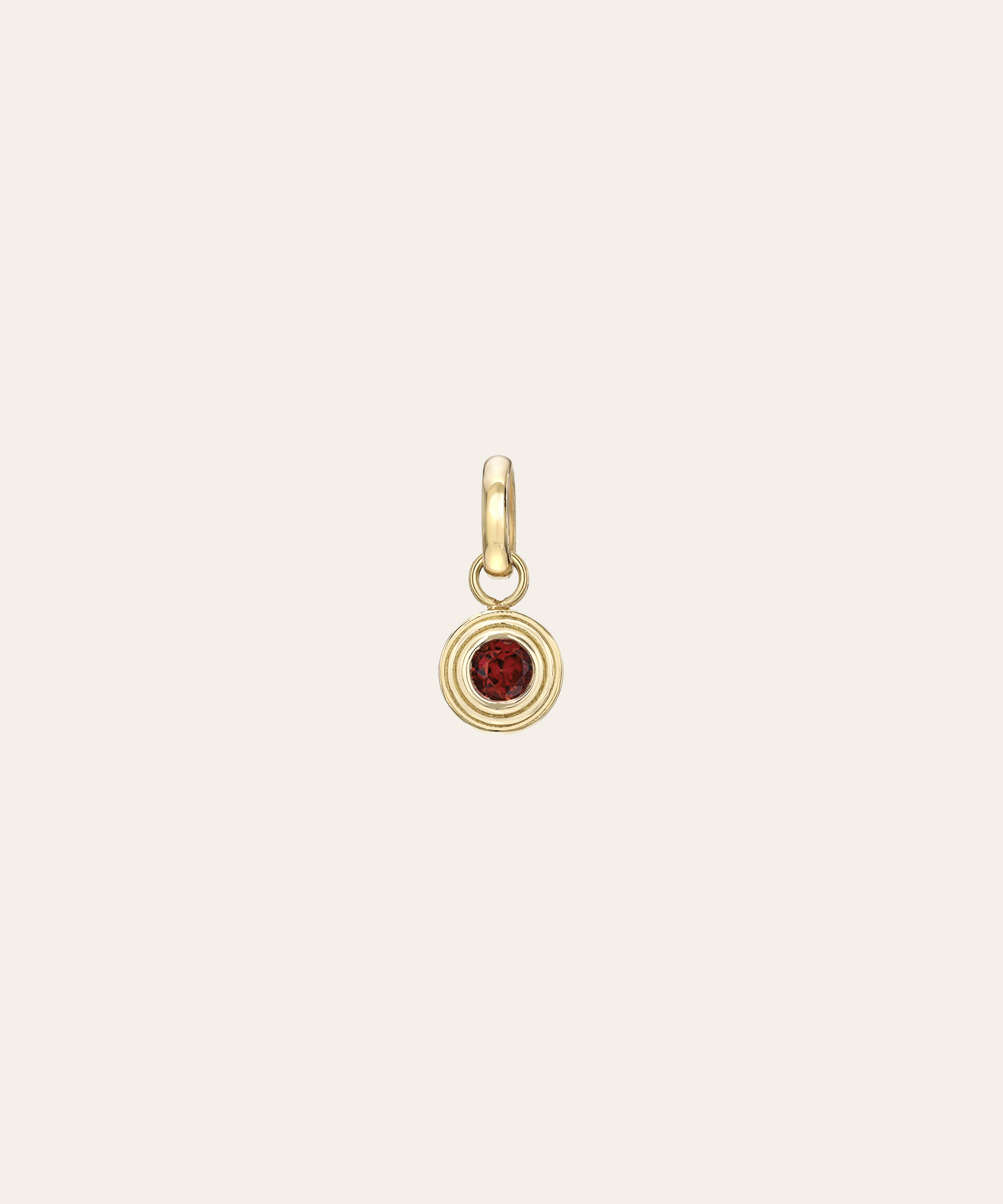 14k Gold Triple Birthstone Bezel Pendant Personalized Zoe Lev Jewelry