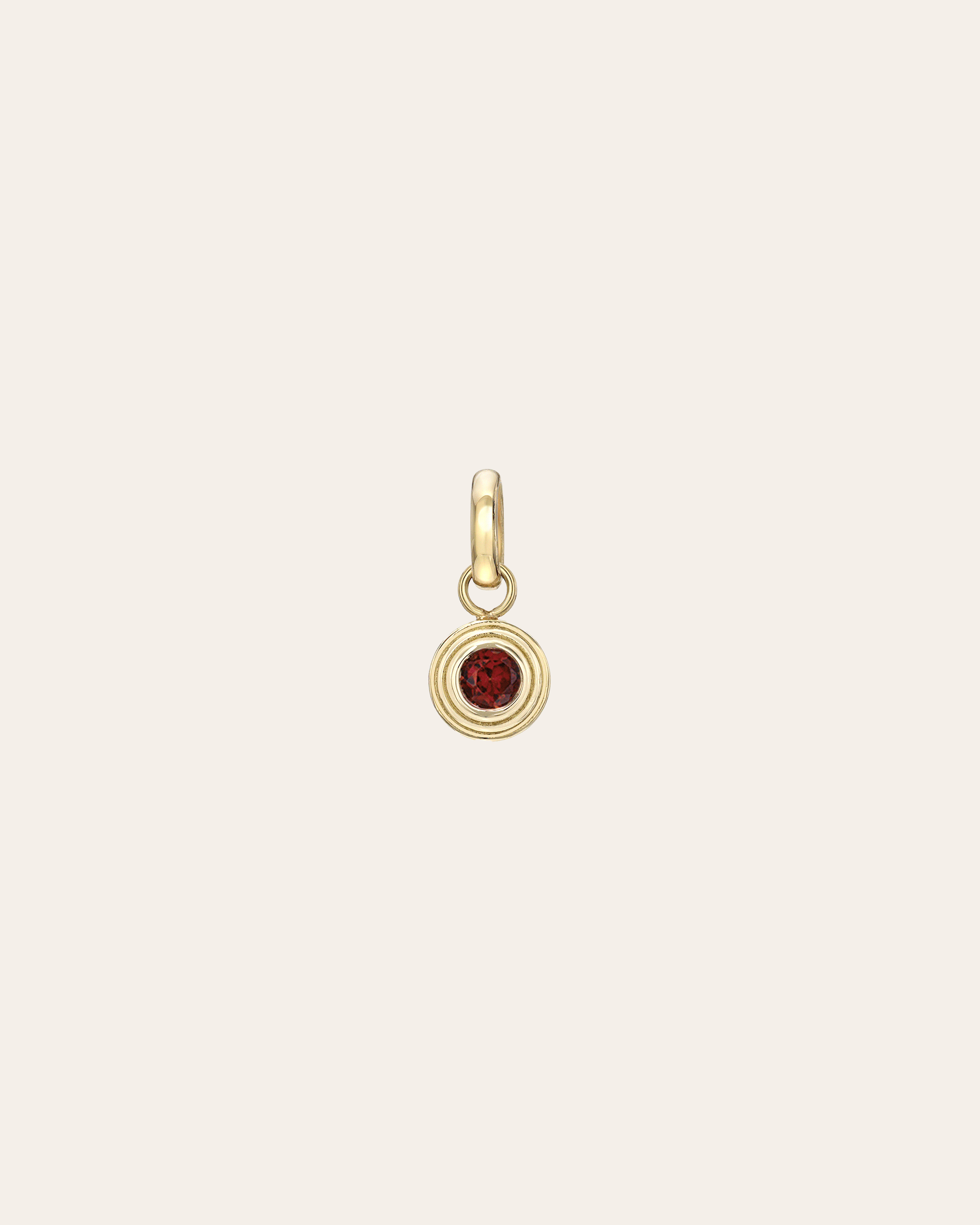 14k Gold Triple Birthstone Bezel Pendant Personalized Zoe Lev Jewelry