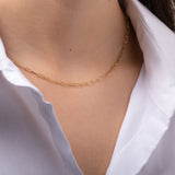 14k Gold Open Link Chain Necklace Chains Zoe Lev Jewelry