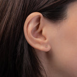 14k Yellow Gold Small Stars Stud Earrings - Pair SAMPLE SALE Zoe Lev Jewelry