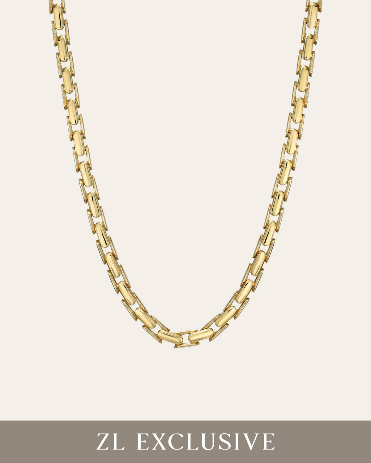 14K Gold Venetian Chain Necklace