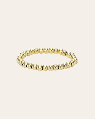 14k Gold 2mm Bead Ring