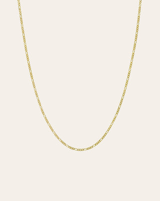 14k Gold Baby Figaro Chain Necklace