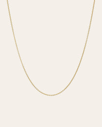 14k Gold Cable Link Chain Necklace Chains Zoe Lev Jewelry