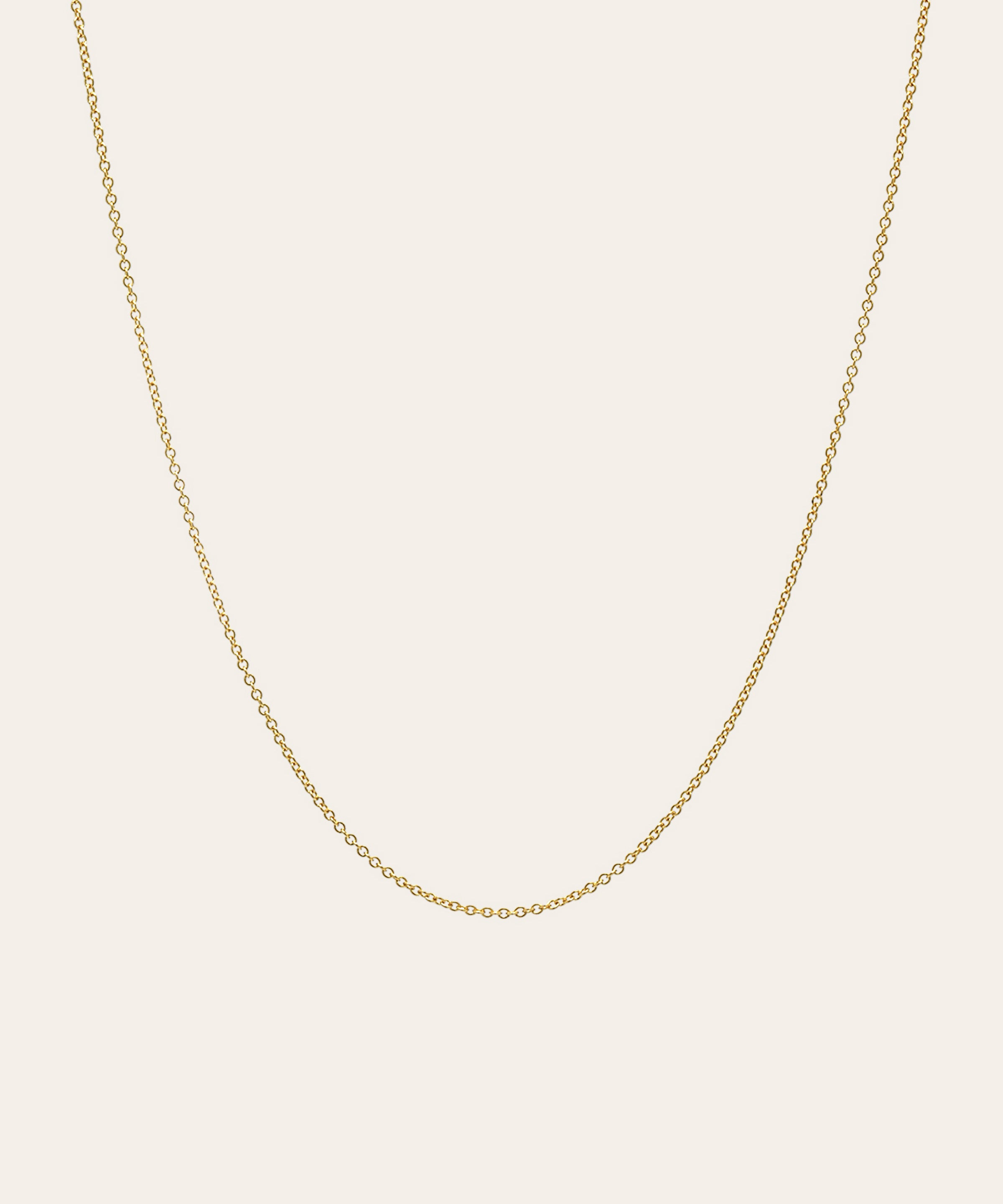14k Gold Cable Link Chain Necklace Chains Zoe Lev Jewelry
