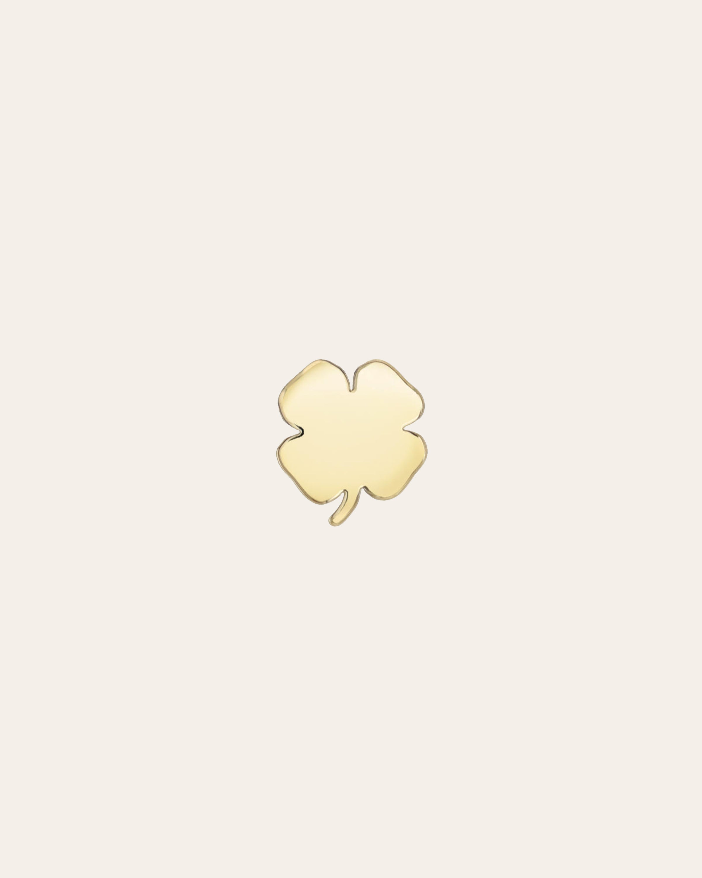 14k Gold Clover for Locket Zoe Lev Jewelry