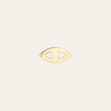 14k Gold Evil Eye for Locket Zoe Lev Jewelry