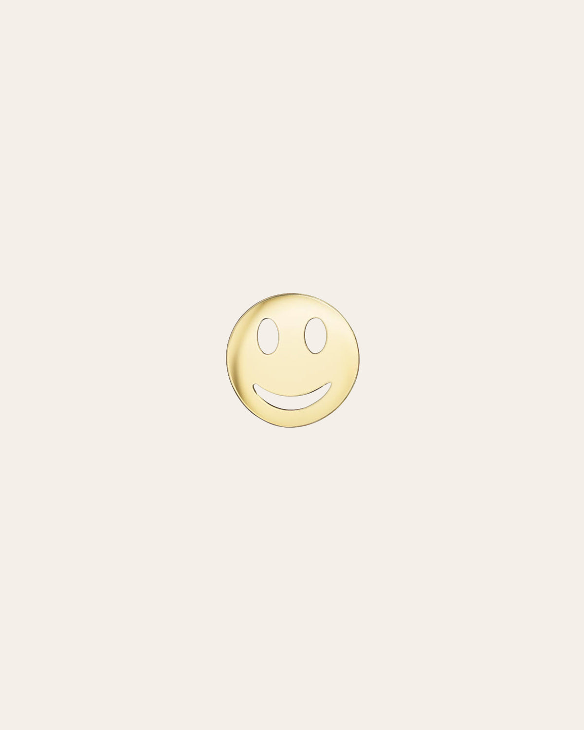 14k Gold Happy Emoji for Locket