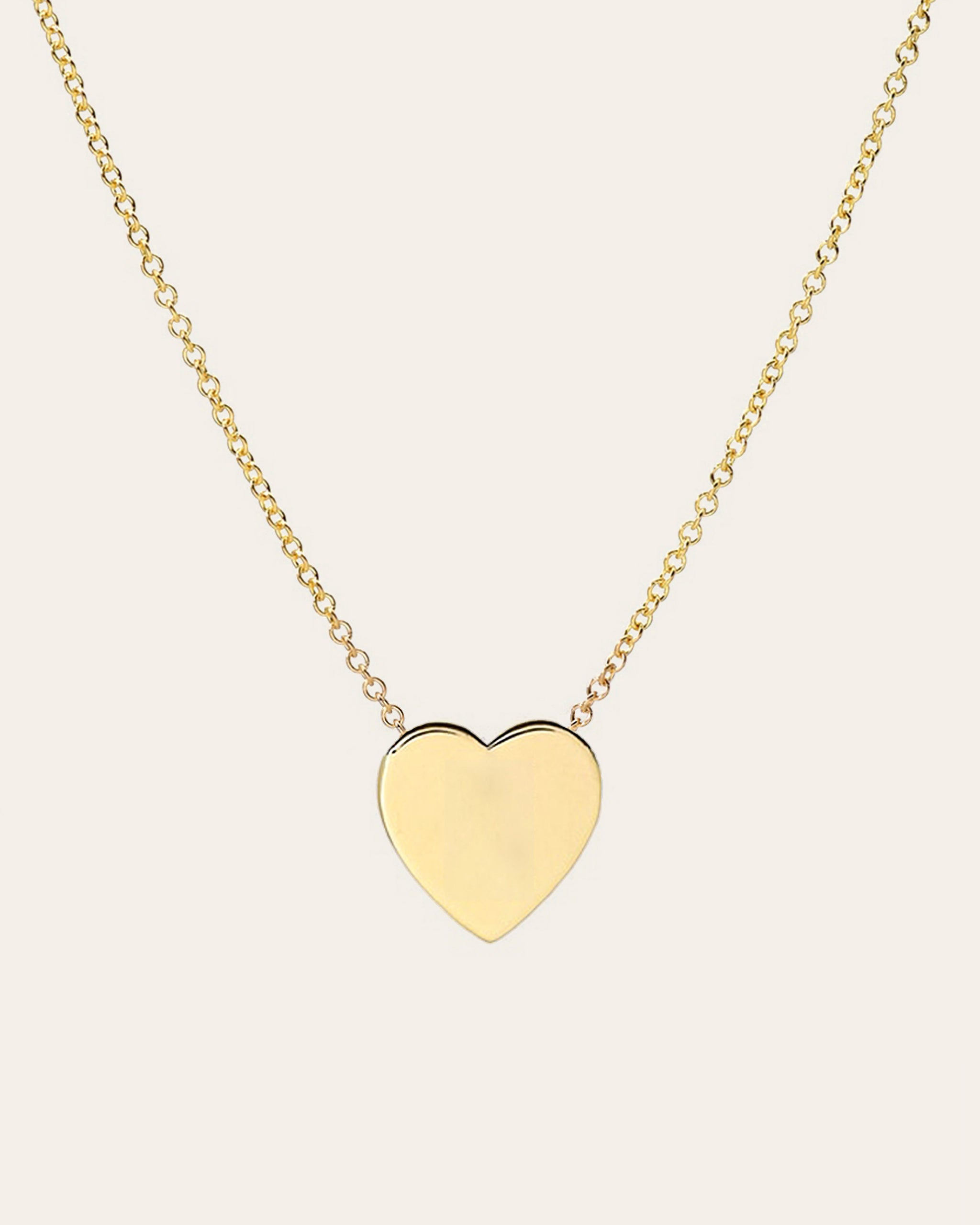 Valentines heart necklace, brass heart Choker, Large heart pendant, fi –  Artisan Look