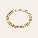 14k Gold Large Miami Cuban Bracelet Chains Zoe Lev Jewelry