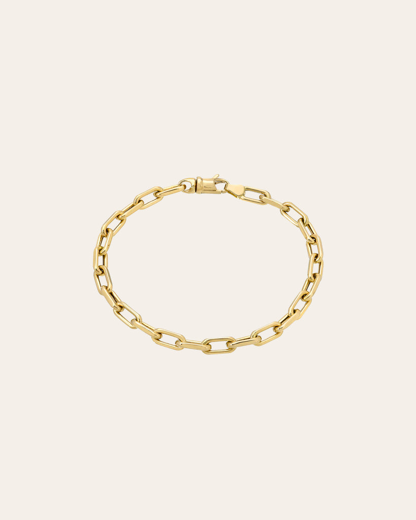 Tiffany HardWear Large Link Bracelet in Yellow Gold with Diamonds | Tiffany  & Co.