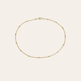 14k Gold Segment Chain Bracelet - 7" SAMPLE SALE Zoe Lev Jewelry