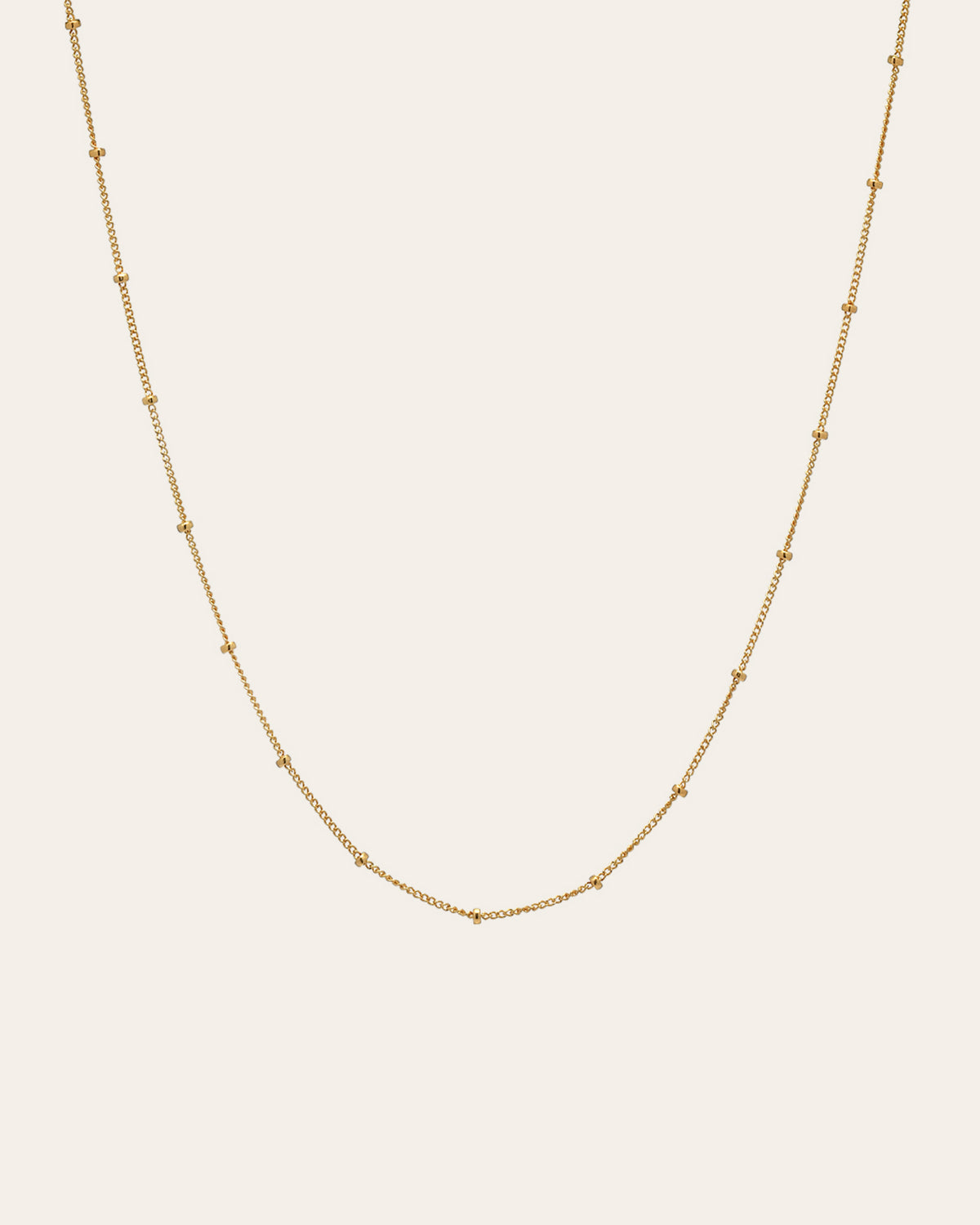 14k Gold Segment Chain Link Necklace for Locket