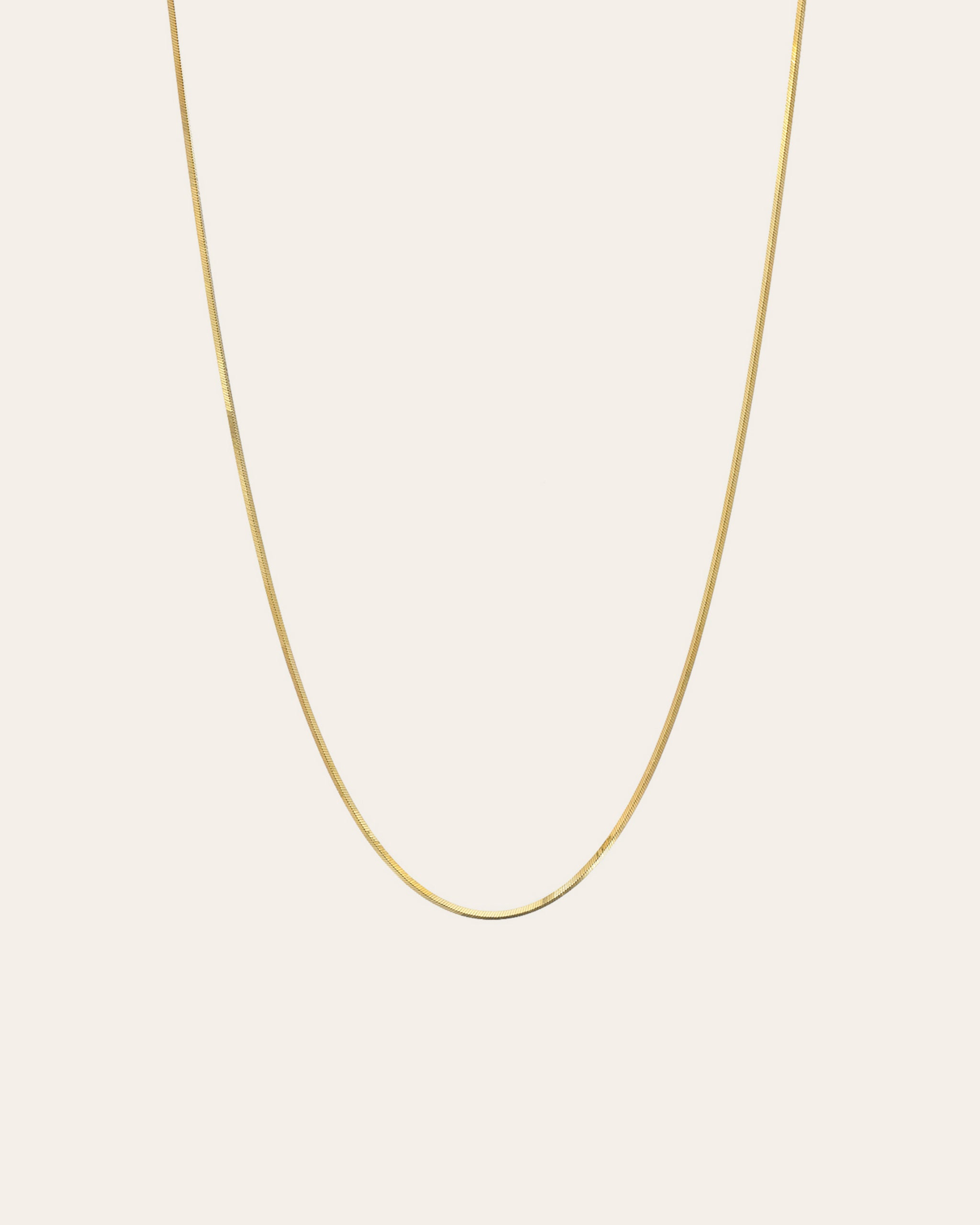 Buy 14K Rose Gold Snake Chain Necklace, Italian Herringbone Chain, Gold  Layering Chain, Gift for Her, Classic Gold Chain, Real Gold Jewelry Online  in India - Etsy