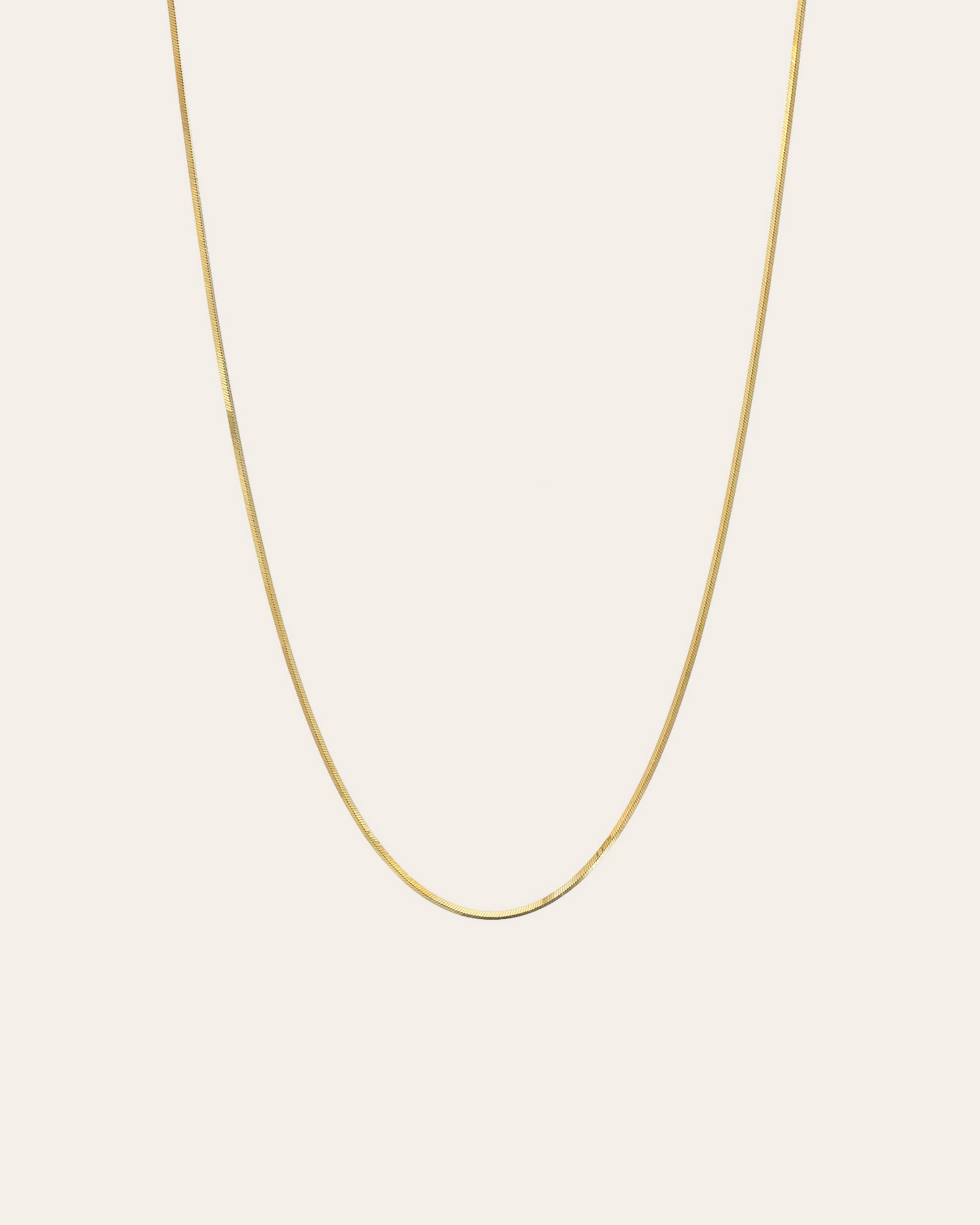 Simple Gold Chain Necklace