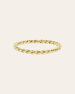 14k Gold Twist Band