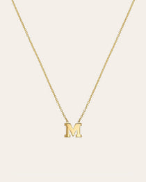 Kids 14k Gold Initial Necklace Kids Zoe Lev Jewelry