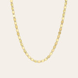 14k Gold Mirror Chain Link Necklace Chains Zoe Lev Jewelry