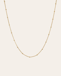 14k Gold Segment Chain Link Necklace Chains Zoe Lev Jewelry