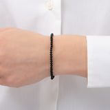 3mm Black Onyx Bead Bracelet Bead Bracelets Zoe Lev Jewelry