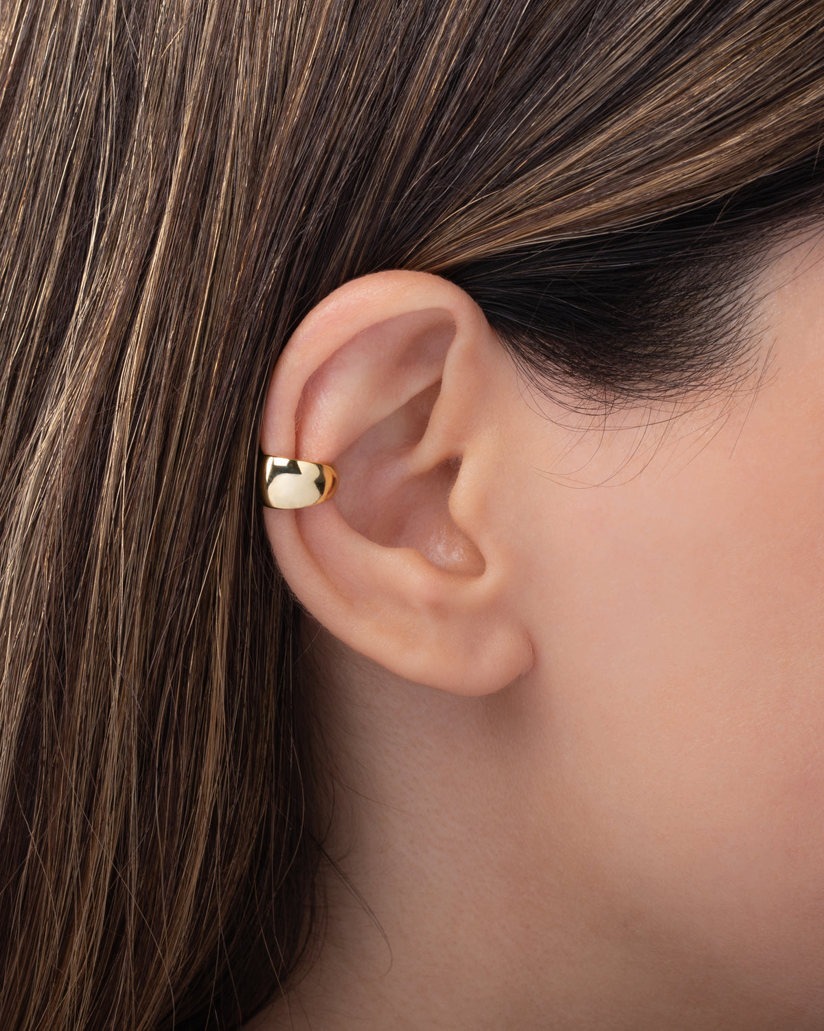 Gold Vermeil Bold Ear Cuff