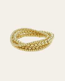 3mm & 5mm Bead Bracelet Stack Bead Bracelets Zoe Lev Jewelry